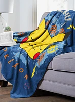 Pokémon Zen Pikachu Mink Sherpa Blanket