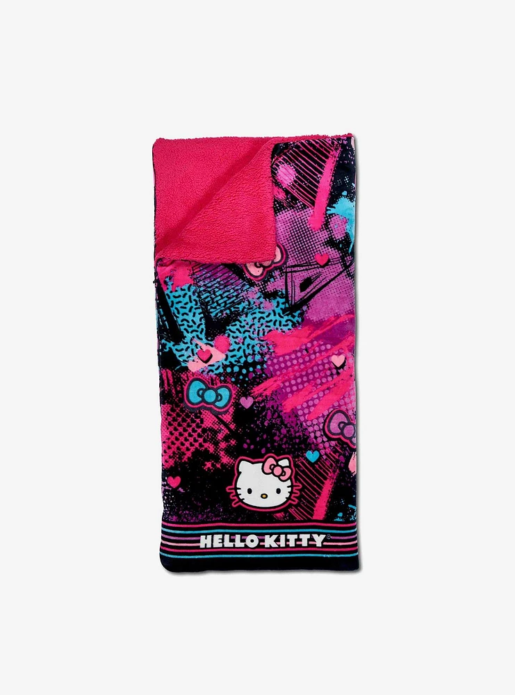 Hello Kitty Slumber Kitty Cloud Sherpa Slumber Bag