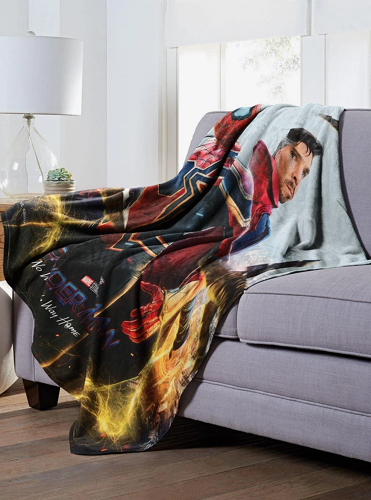 Marvel Spider-Man Strange Spidey Silk Touch Blanket