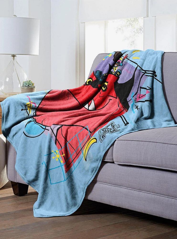 Marvel Moon Girl Up Top Silk Touch Blanket