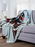 Marvel Captain America Airborne Avenger Silk Touch Blanket