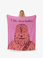 Star Wars Lucas Classic That Wookie Silk Touch Blanket