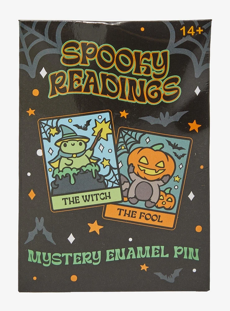 Spooky Readings Tarot Card Blind Bag Enamel Pin