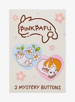 Bunny Heart Blind Box Button 2 Pack By PinkPafu