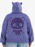 Chococat Stars Skimmer Girls Hoodie Plus