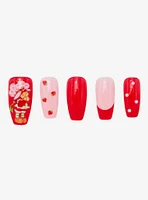 Strawberry Shortcake Strawberry Press On Nails