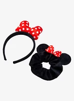 Disney Minnie Mouse Bow Headband and Scrunchie Set