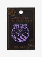 A Court of Thorns and Roses Velaris Enamel Pin — BoxLunch Exclusive