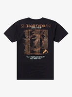 Shinedown Planet Zero World Tour T-Shirt