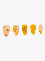 Strawberry Shortcake Orange Blossom Marmalade Press On Nails