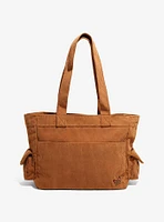 Mushroom Brown Corduroy Shoulder Bag