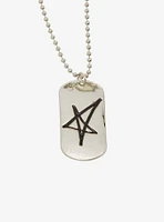 Avril Lavigne Star Dog Pendant Best Friend Necklace Set