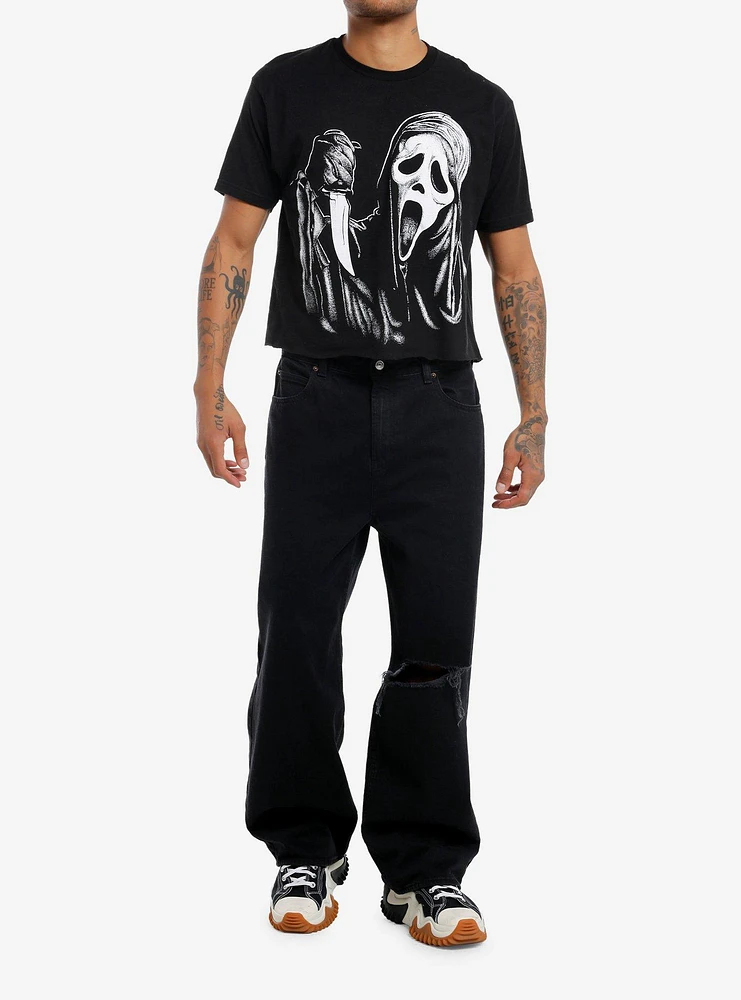 Ghost Face Crop T-Shirt