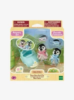 Calico Critters Penguin Babies Rude N Play Accessory Set