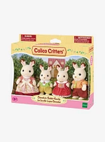 Calico Critters Chocolate Rabbit Family Figure Set