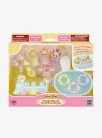 Calico Critters Triplets Baby Bathtime Accessory Set