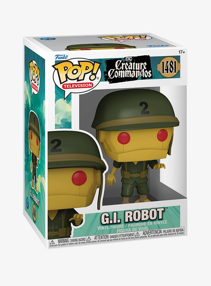 Funko DC Comics Creature Commandos Pop! Television G.I. Robot Vinyl Figure