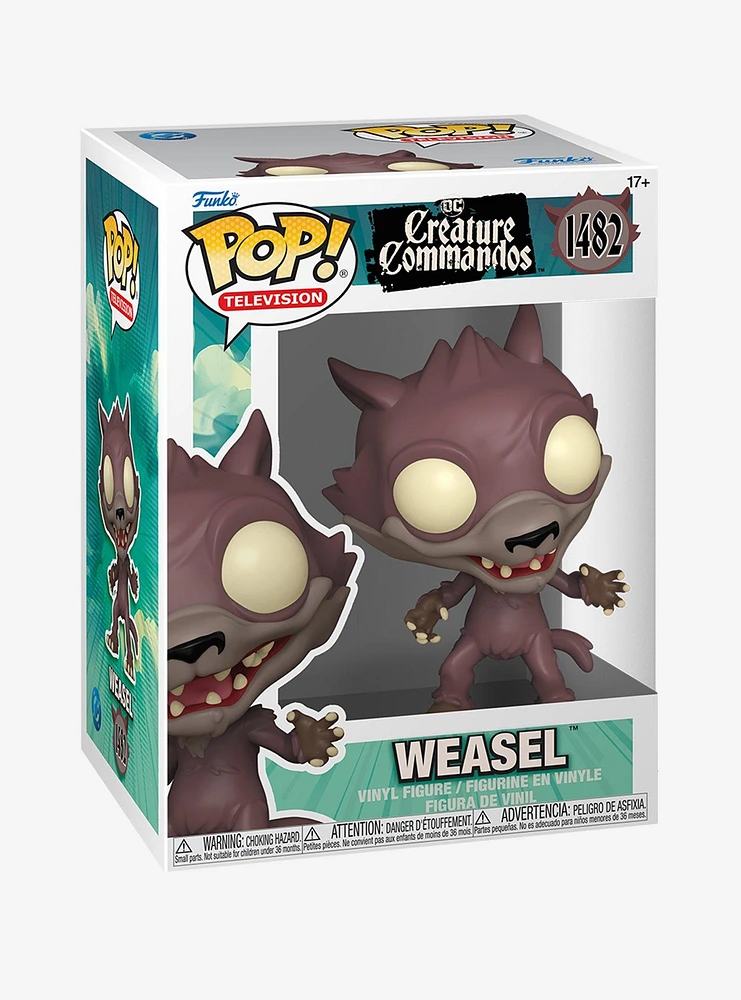 Funko DC Comics Creature Commandos Pop! Television Weasel Vinyl Figure