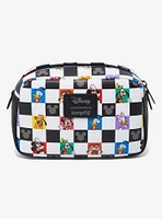 Loungefly Disney Mickey & Friends Checkered Cosmetic Bag - BoxLunch Exclusive