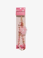 Sanrio My Melody Latte Bear Beaded Phone Charm