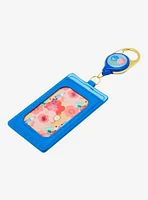 Loungefly Disney Alice in Wonderland Alice Mushrooms & Flowers Retractable Lanyard — BoxLunch Exclusive