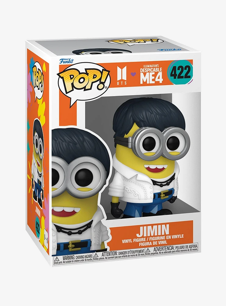 Funko Despicable Me 4 X BTS Pop! Jimin Vinyl Figure