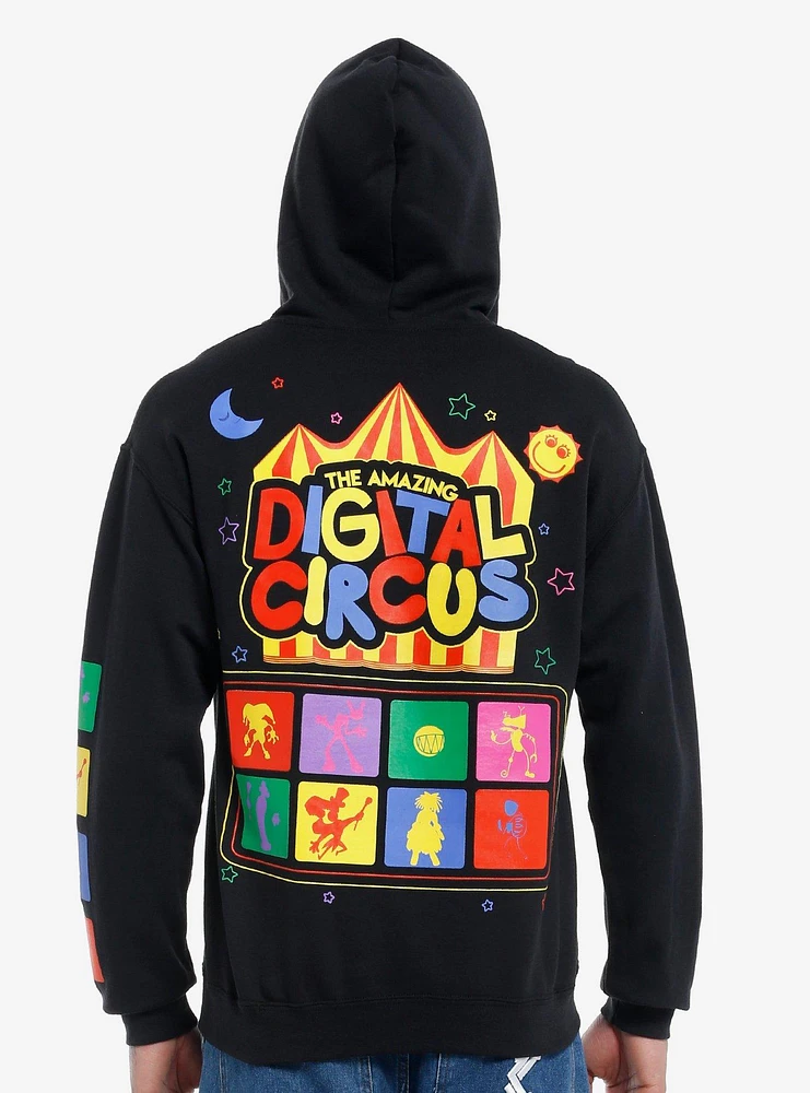 The Amazing Digital Circus Icons Hoodie