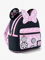 Loungefly Disney Minnie Mouse Floral Ears Mini Backpack