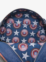 Loungefly Marvel Captain America: Brave New World Wing Shield Figural Crossbody Bag