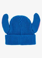 Disney Lilo & Stitch Figural Stitch Ears Youth Knit Beanie — BoxLunch Exclusive