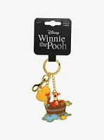 Loungefly Disney Winnie the Pooh Tigger Bathtime Multi-Charm Keychain - BoxLunch Exclusive