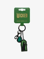 Loungefly Wicked Elphaba Portrait Multi-Charm Keychain - BoxLunch Exclusive