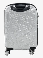 FUL Peanuts Snoopy & Woodstock Silver Suitcase