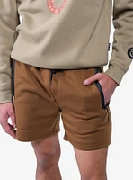 Toffee Seal Zip Pocket Short