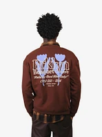 Brklyn Floral Shop Dark Mocha Crew Neck Sweatshirt