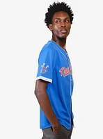 NY Excelsior Royal Blue Baseball Jersey