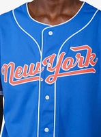 NY Excelsior Royal Blue Baseball Jersey