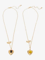 Sweet Society Mouse & Cheese Locket Best Friend Necklace Set