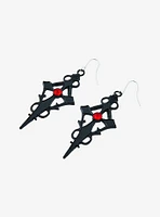 Social Collision Gothic Cross Drop Earrings