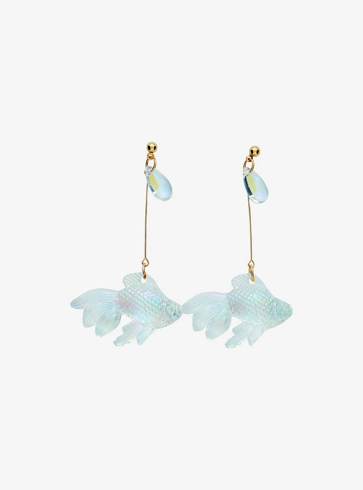 Sweet Society Opal Fish Drop Earrings