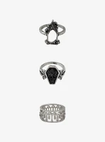 Social Collision Gothic Ring Set