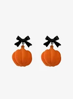 Pumpkin Bow Earrings