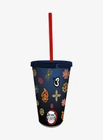 Demon Slayer: Kimetsu no Yaiba Glass Cup & Tumbler Bundle