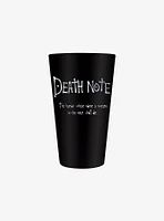 Death Note Glass Cup Keychain and Boxed Poster Set