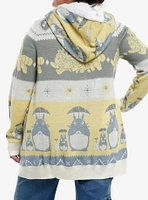 Studio Ghibli® My Neighbor Totoro Fair Isle Sherpa Girls Cardigan Plus