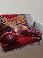 NFL 49ers SB58 Arrival Participant Woven Tapestry