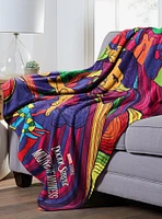 Marvel Dr. Strange Psychedelic Strange Silk Touch Throw Blanket