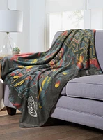 Marvel Guardians of the Galaxy 3 A Freakin' Guardian Silk Touch Throw