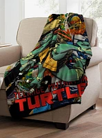 Teenage Mutant Ninja Turtles Flyin Mikey Micro Raschel Throw