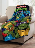 Teenage Mutant Ninja Turtles Ooze Blaster Micro Raschel Throw